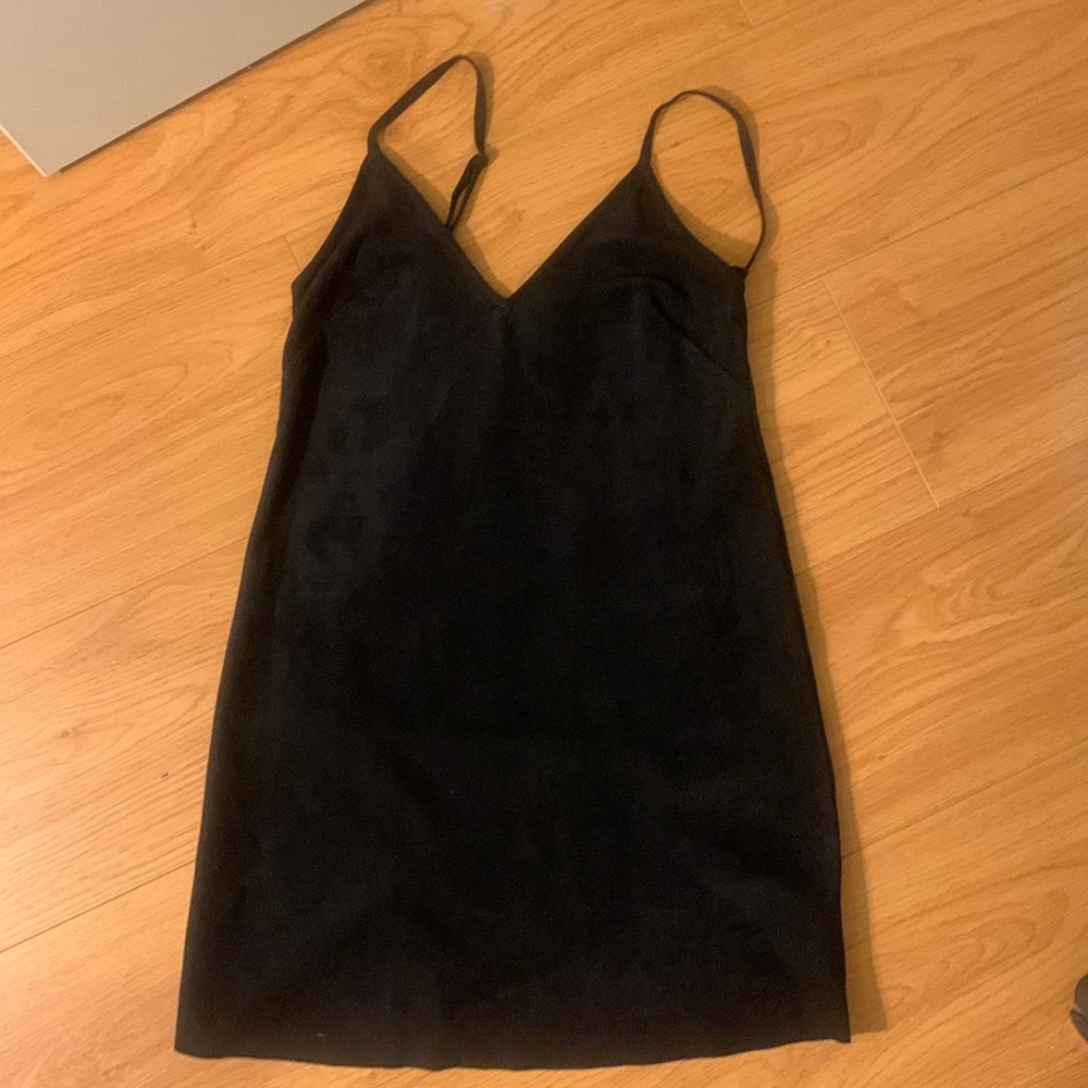 XXS Wilfred Free Suede Black Vivienne Dress